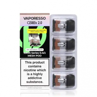 Vaporesso Xros Pods COREX 2.0 Mesh Fixed Coil Replacement Pod