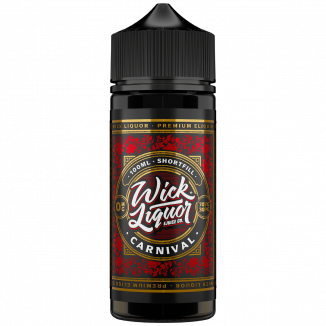 Carnival Shortfill E-liquid by Wick Liquor 100ml