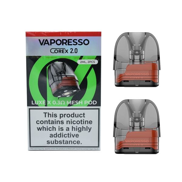 Vaporesso Luxe X Corex 2 Pods 2 Pack 2ml 0.3 Ohms