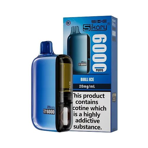 SKE Sikary S6000 Disposable Vape Bull Ice