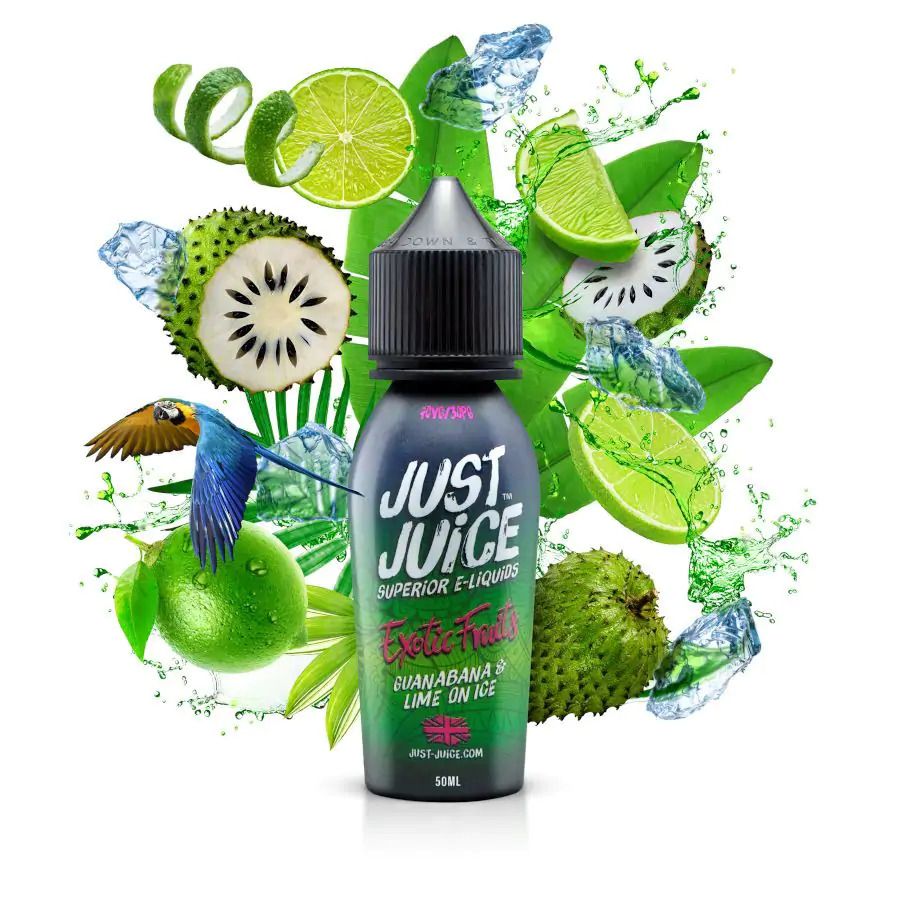 Just Juice Exotic Fruits Guanabana & Lime On Ice 50ml