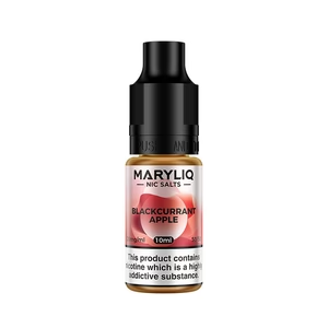 Blackcurrant Apple Maryliq Nic Salt E-Liquid by Lost Mary