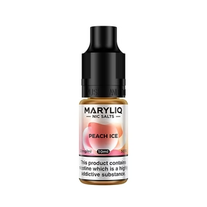 Peach Ice Maryliq Nic Salt E-Liquid by Lost Mary