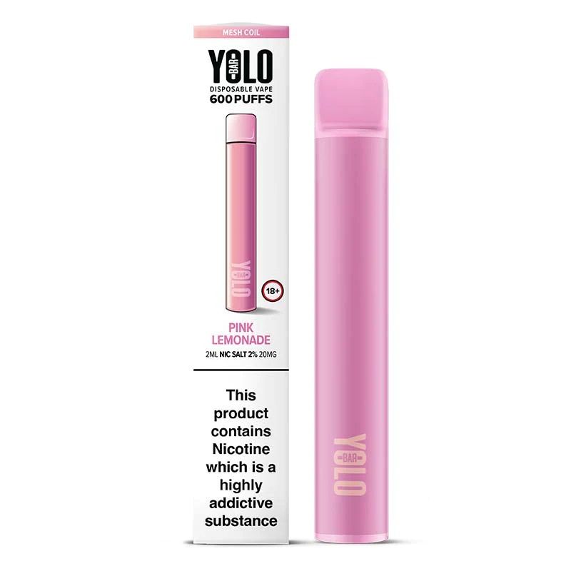 Pink Lemonade YOLO M600 Disposable Vape